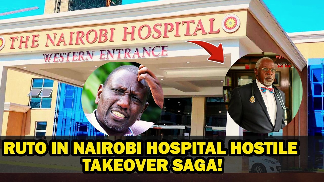 GENZ to RUTO: We Will Not Allow You To Grab Nairobi Hospital. Over Our Dead Bodies
