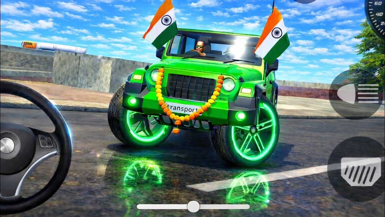 Mahindra Thar Gameplay 🔥 Indian Cars Simulator 3D |Gadi Wala Game Android |Thar Offroad Driving 2026