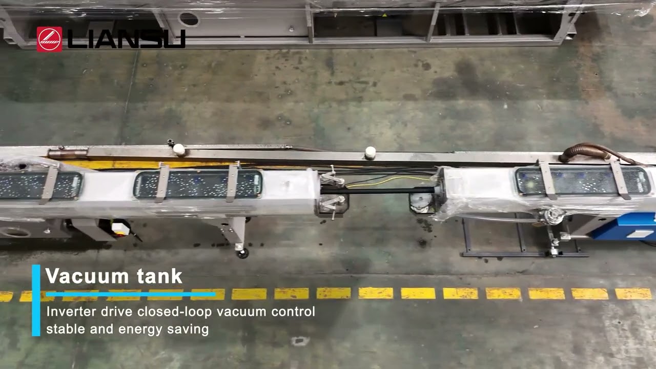 HDPE Microduct Extrusion Line for Telecom Duct Production | LSP-63 HDPE Telecomunication Duct Line
