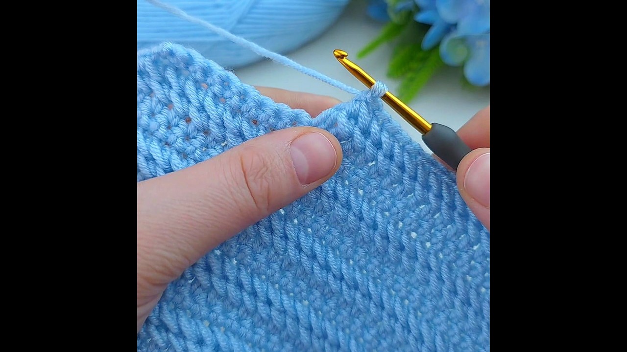 Stunning Blue Liquid Stitch Crochet | Perfect for Blankets & More