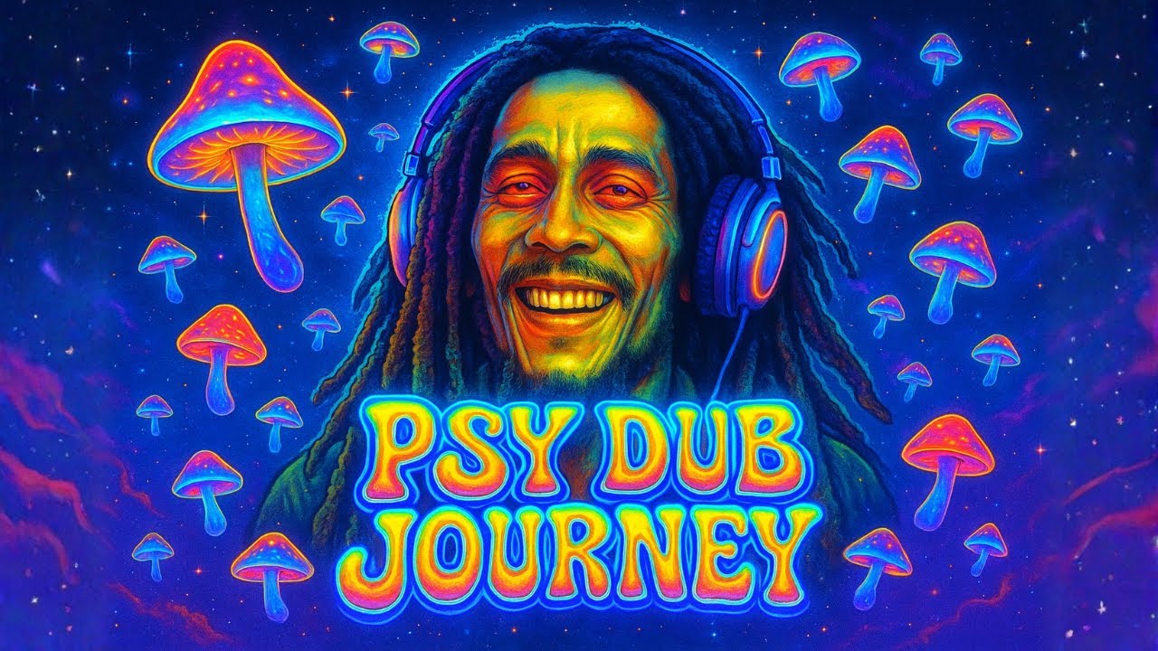 Mandala Mind Flow 🍄 | Trippy Dub Reggae Experience