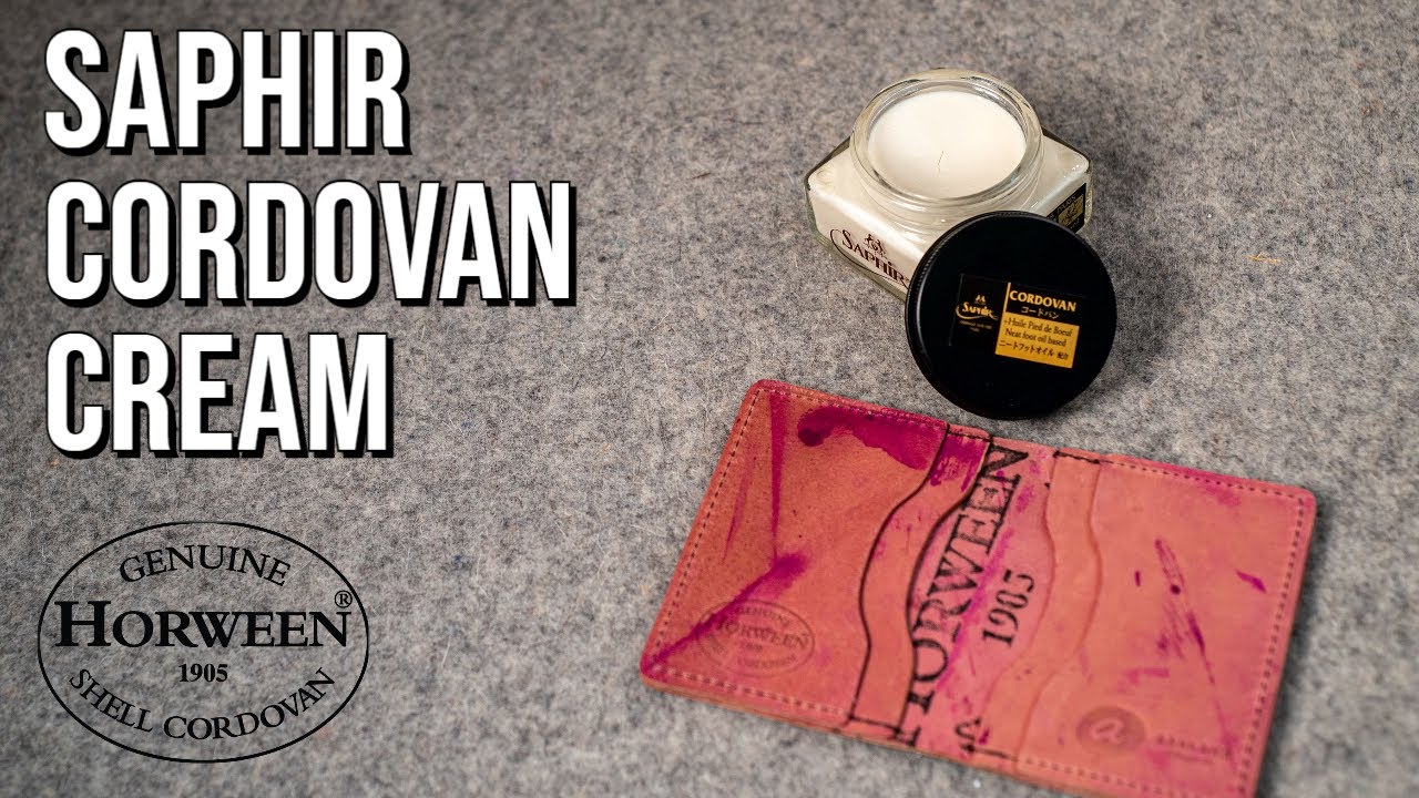 Saphir Cordovan Cream - Leather Polish