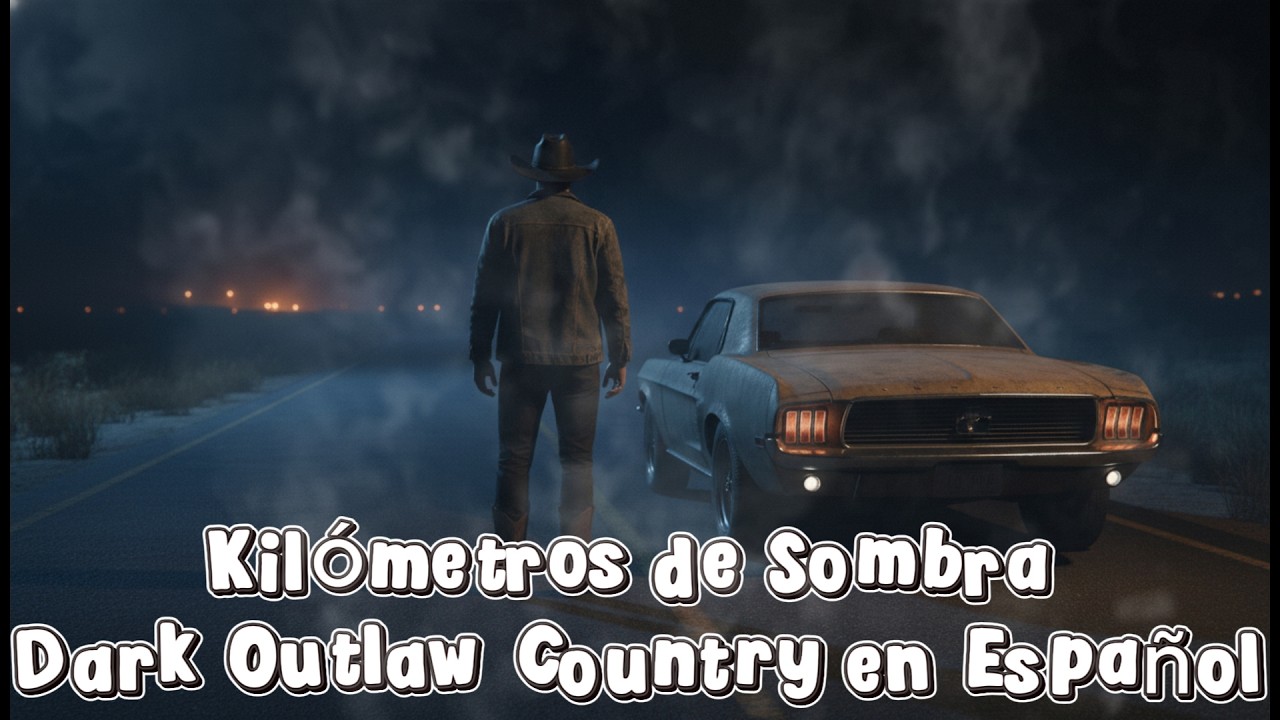 Kilómetros de Sombra Dark Outlaw Country en Español | Amor Roto en la Carretera Nocturna