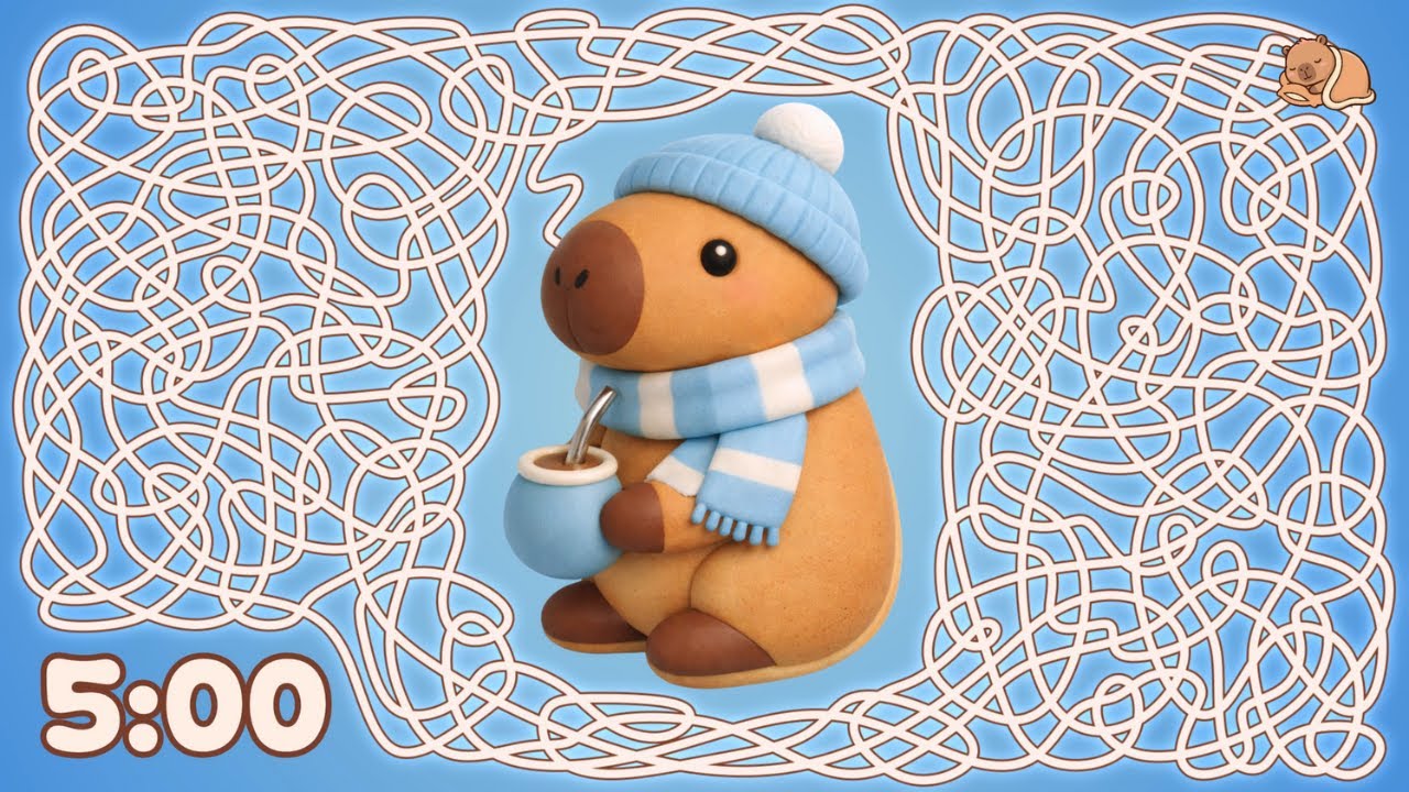 5 Minute Timer Bomb WINTER CAPYBARA COOKIE