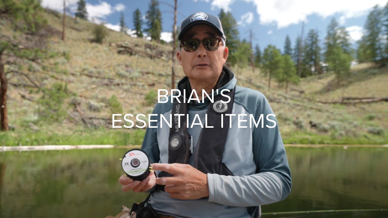 Stillwater Fishing Tips: Brian's Essential Items