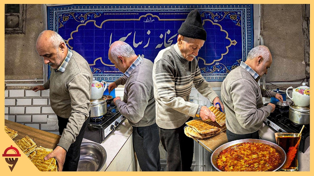 Discover the 80-Year-Old Tea House: ZIbaSara Tea House in Rasht, IRAN!