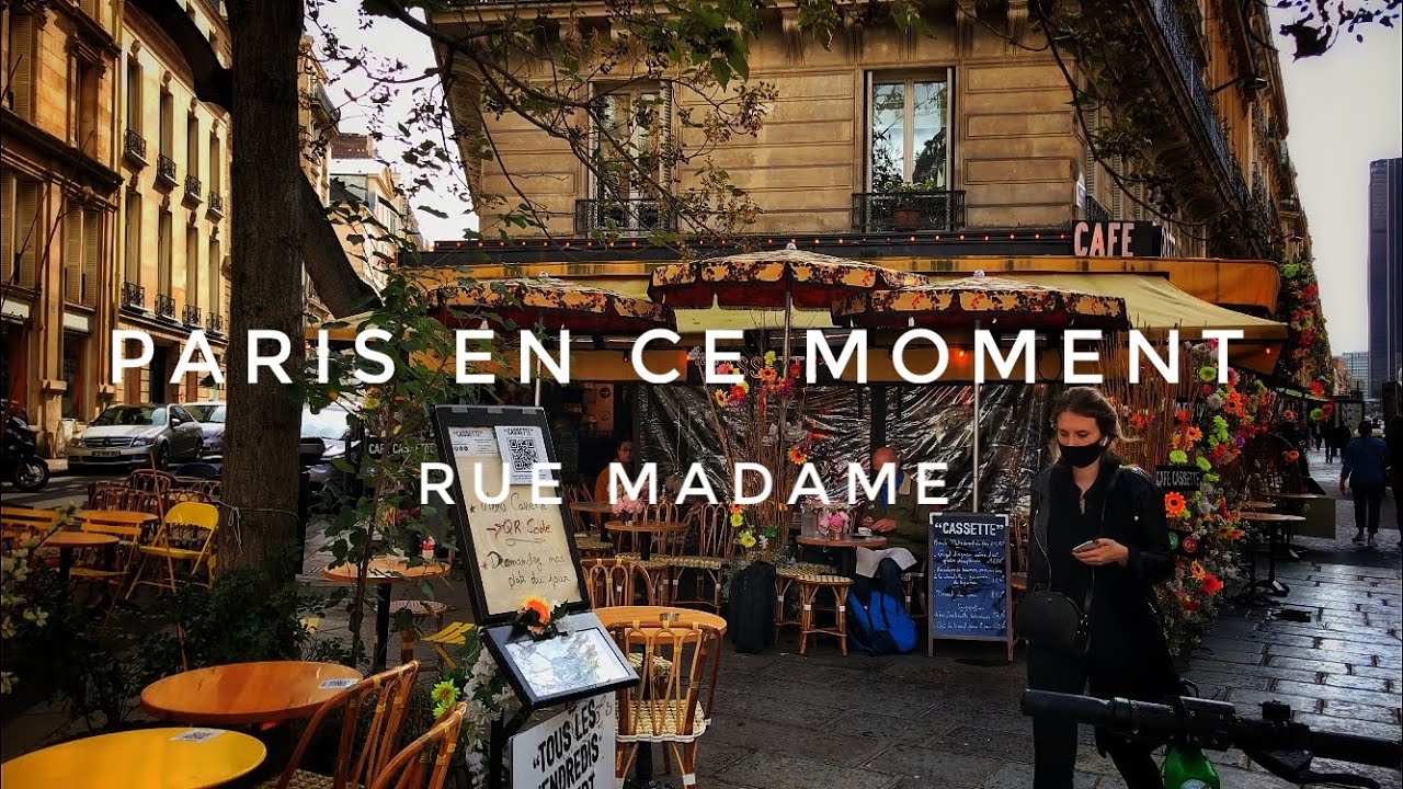 🇫🇷 WALK IN PARIS ( RUE MADAME ) 02/10/2020 PARIS 4K