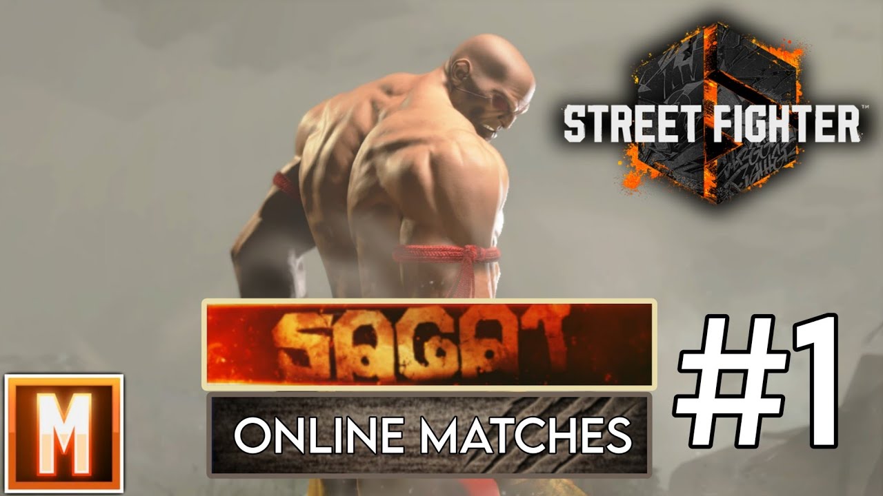 Street Fighter 6 - Online Matches with Sagat #1 (NO Commentary)
