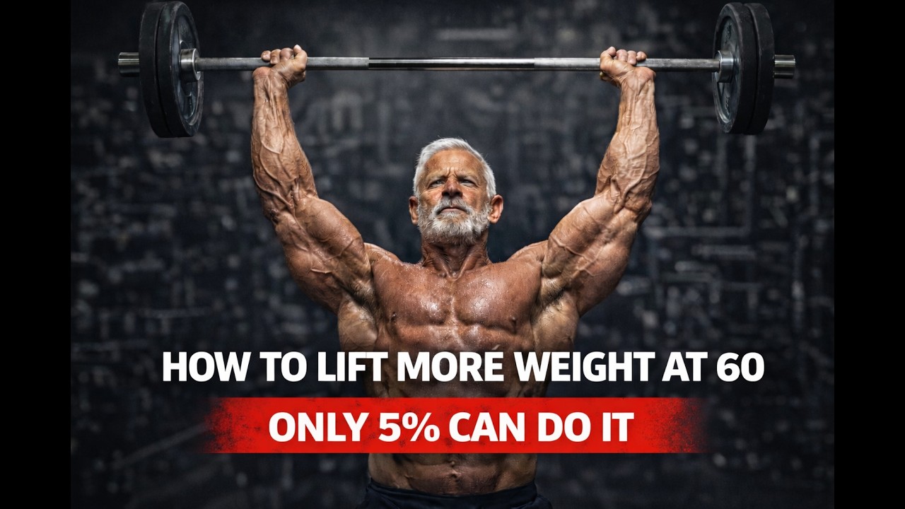 Men Over 60 Lifting Over 100kg | The Proven Method To Build Extreme Strength After Sixty Now Power!!