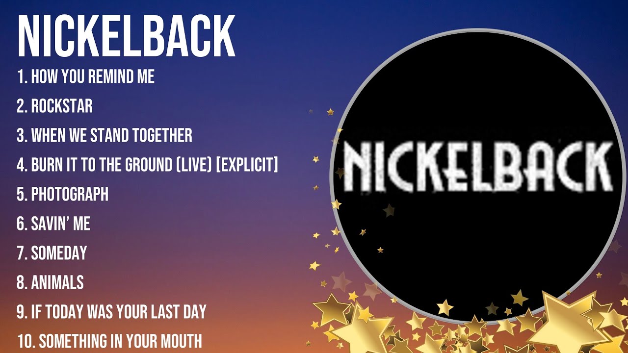 Best Songs of Nickelback full album 2024 ~ Top 10 songs