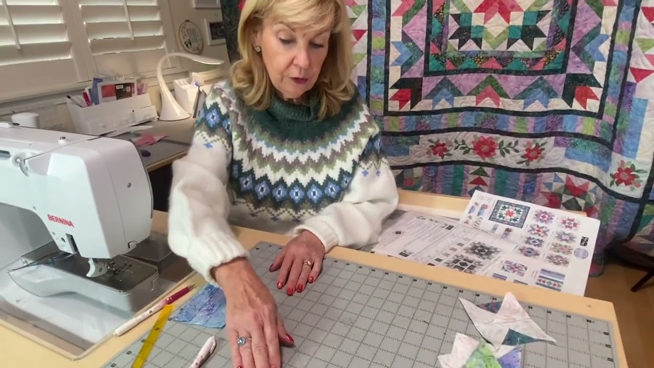 2026 Saturday Sampler Mayfair - January (Waltz Block) Piecing Instructions