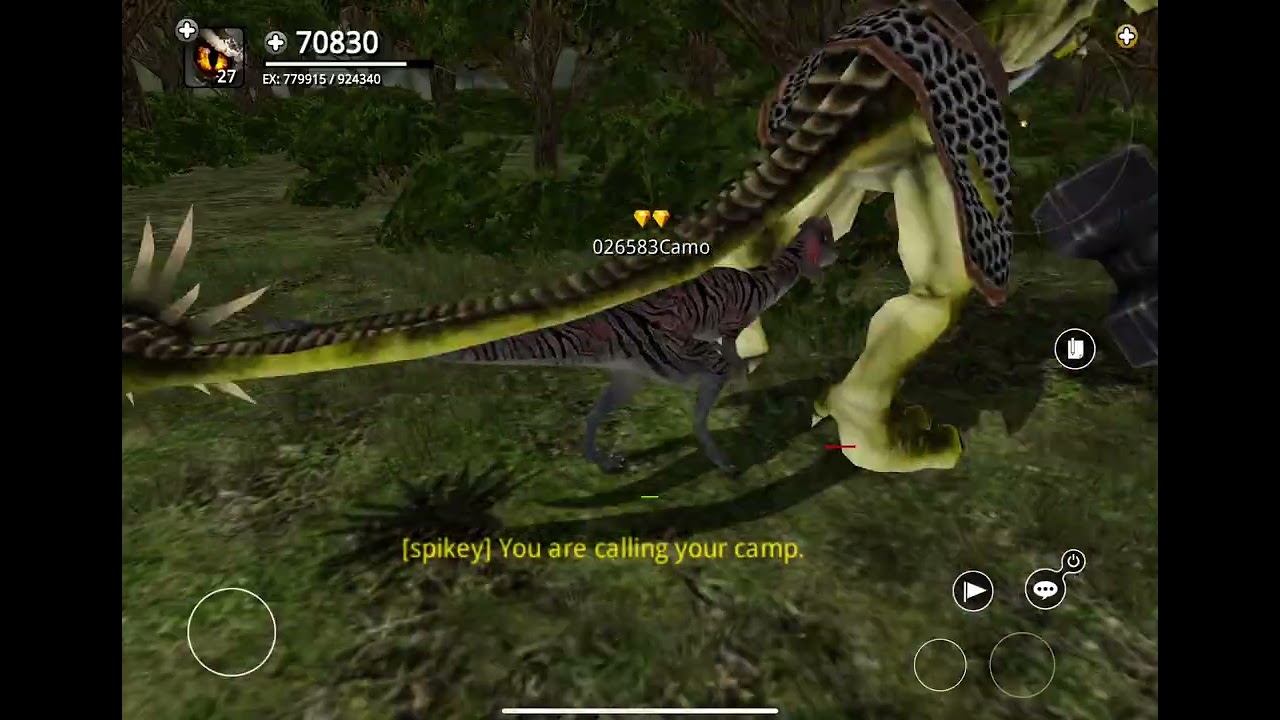 Dinos Online:Defeating The Dragonide Boss