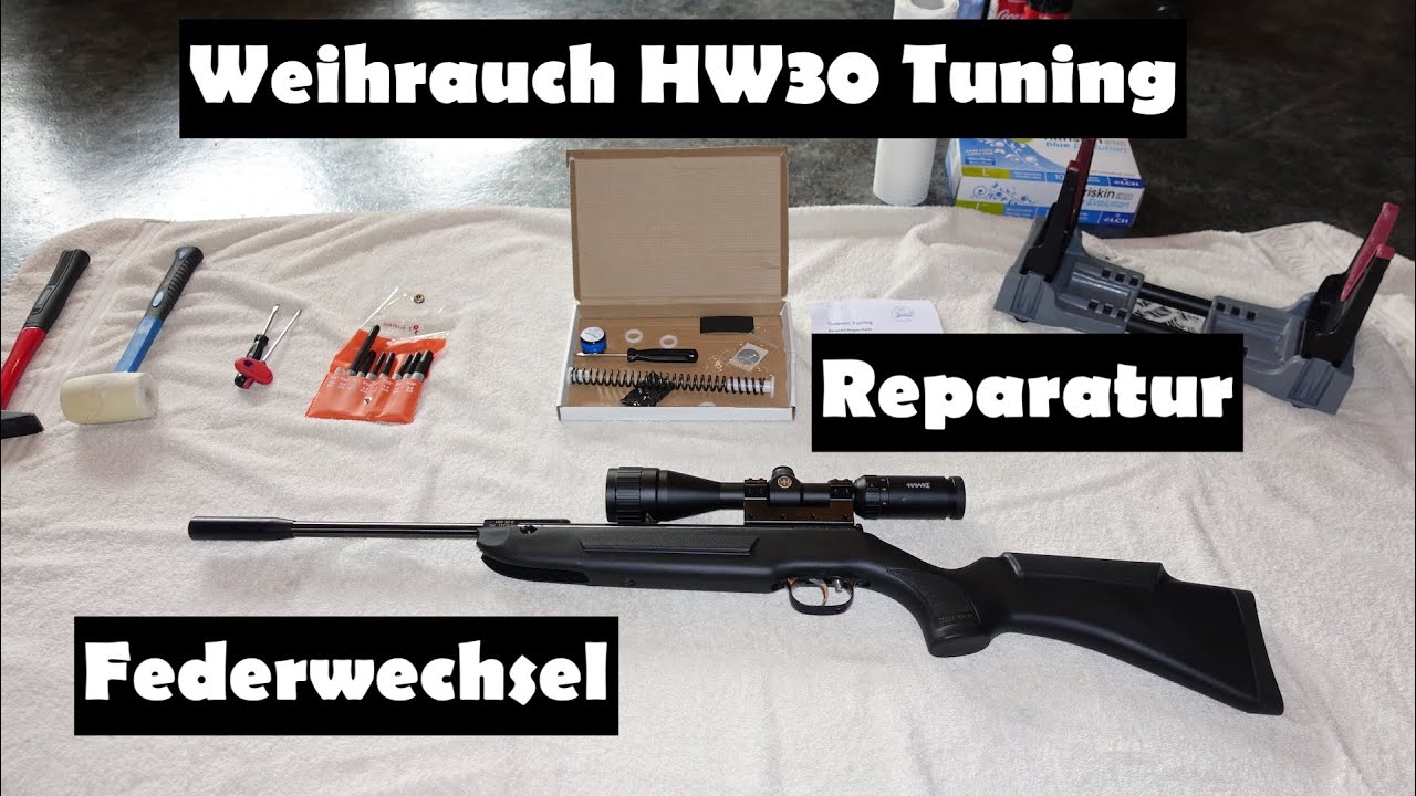 Weihrauch HW30S Tuning und Federwechsel