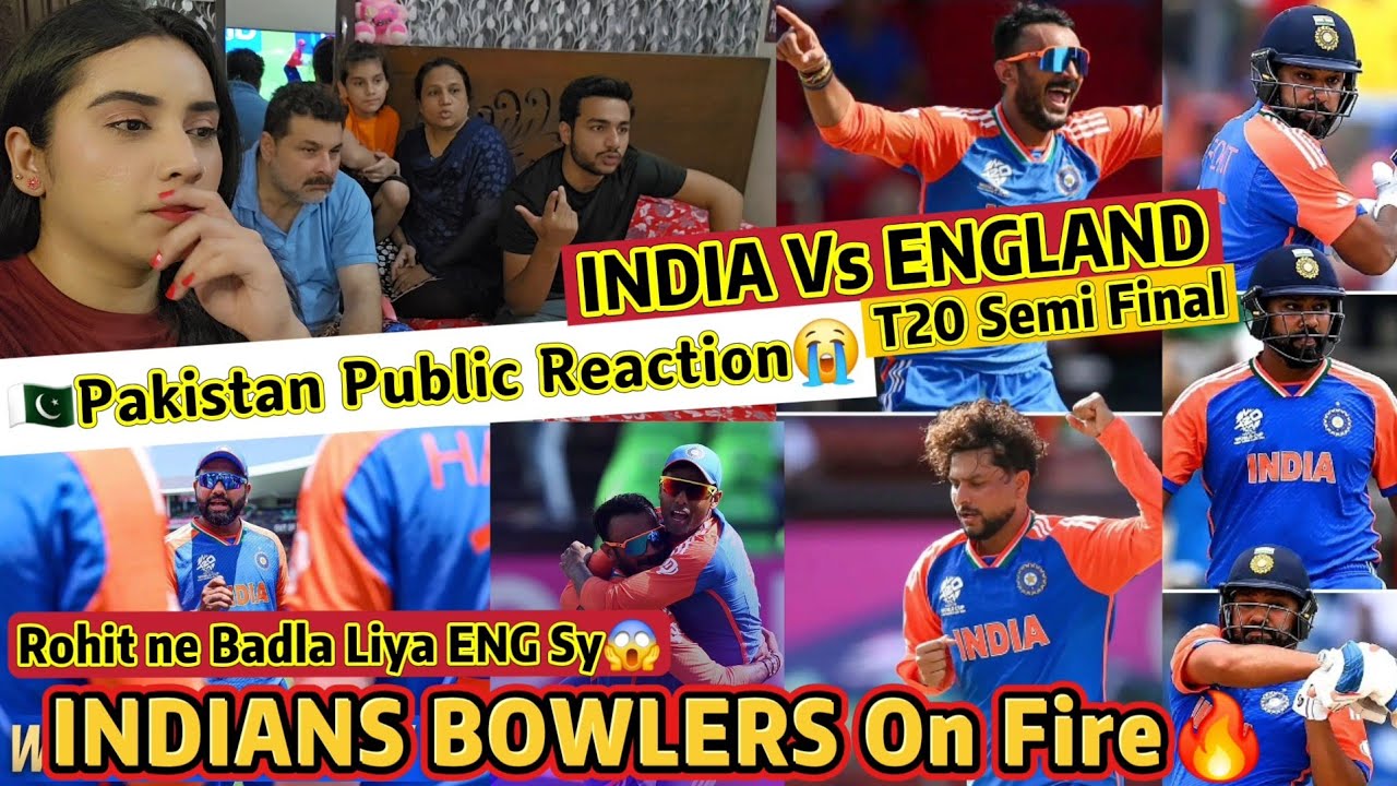 INDIA 🇮🇳 Beat ENGLAND Semi Final 2 🇵🇰Pakistan Reaction😱What a BOWLING By INDIANS Bowlers 🔥