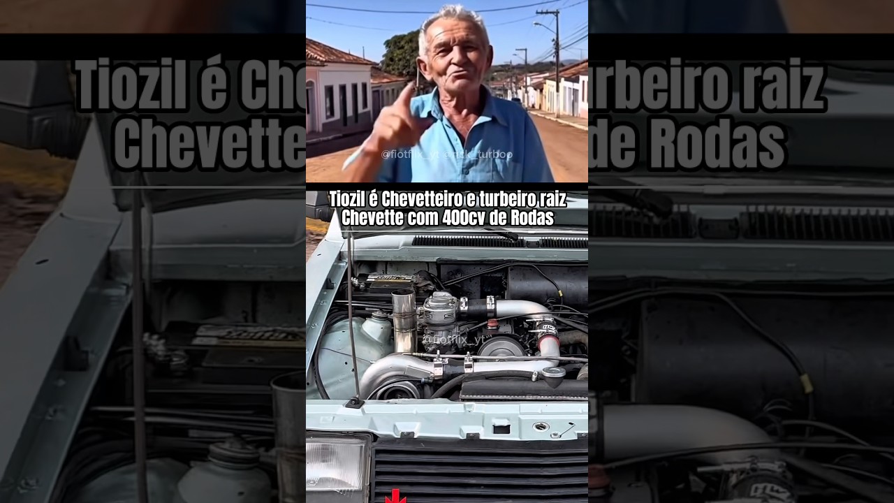 Chevette Turbo Raiz 400cv de Roda #fiotflix