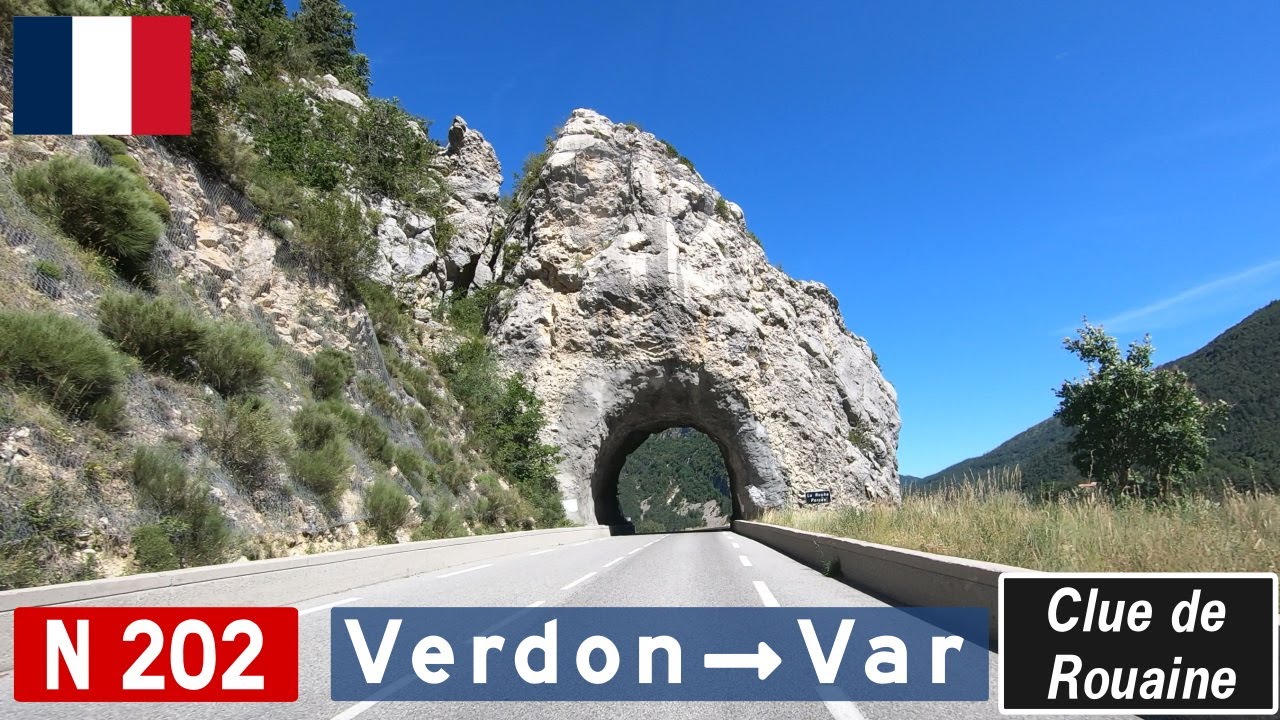 France: N202 Clue de Rouaine Canyon
