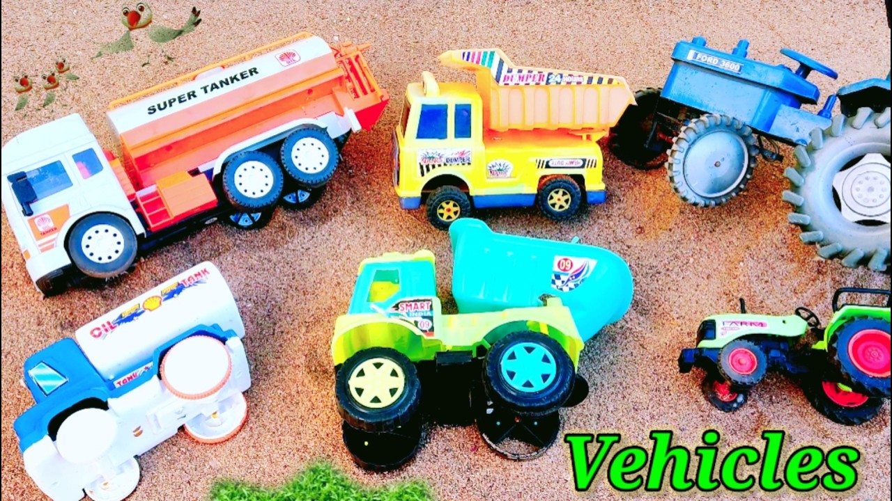 Big jcb helps to right the vehicles \ and found a mini hand pump which have no water supply