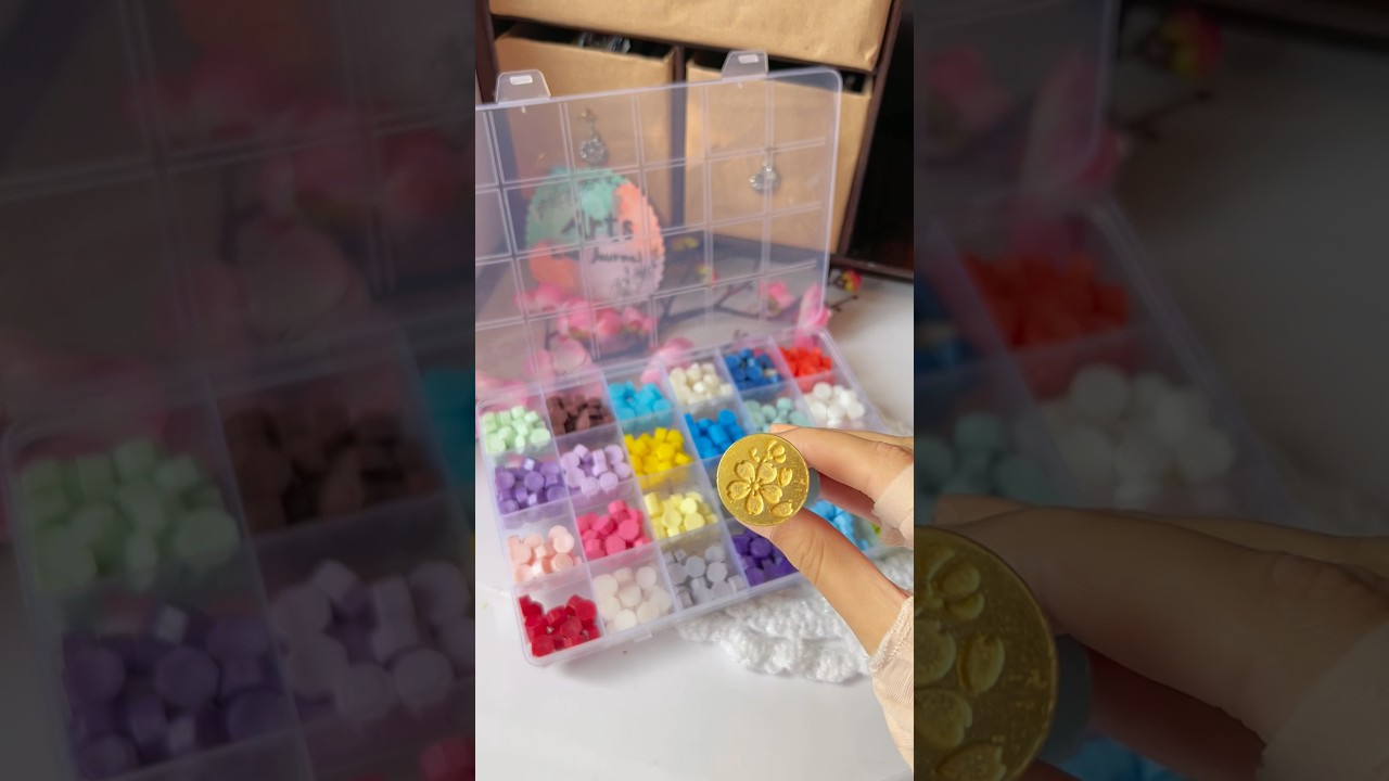 Wax seal unboxing Asmr #shorts #unboxing #waxseal