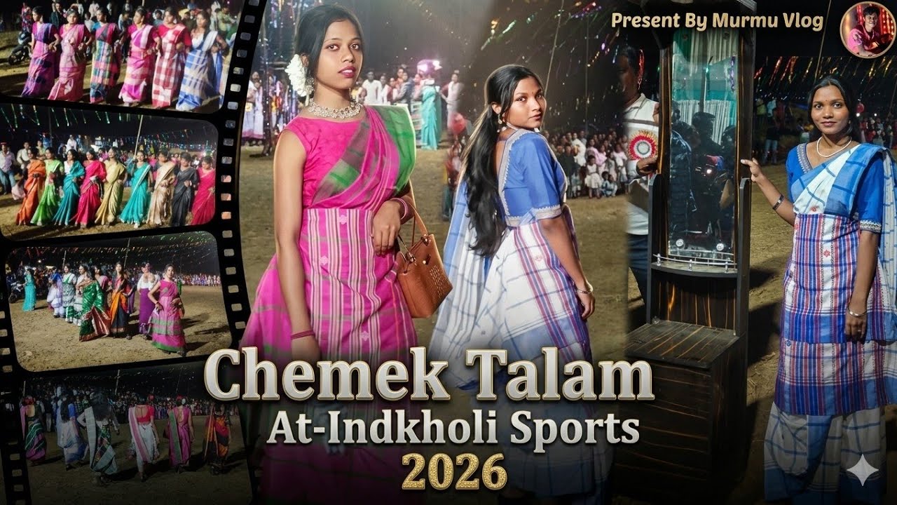 Idhkoli Sports 2026//Chemek Talam//Chemek Talam Indkholi//Santali Dj Lagne Anej//Murmu Vlog 