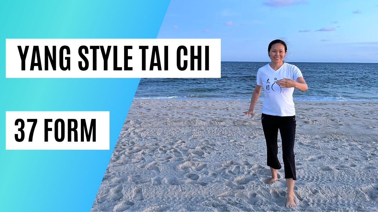 Tai Chi Yang Style 37 Form,  Entire Form in Front View