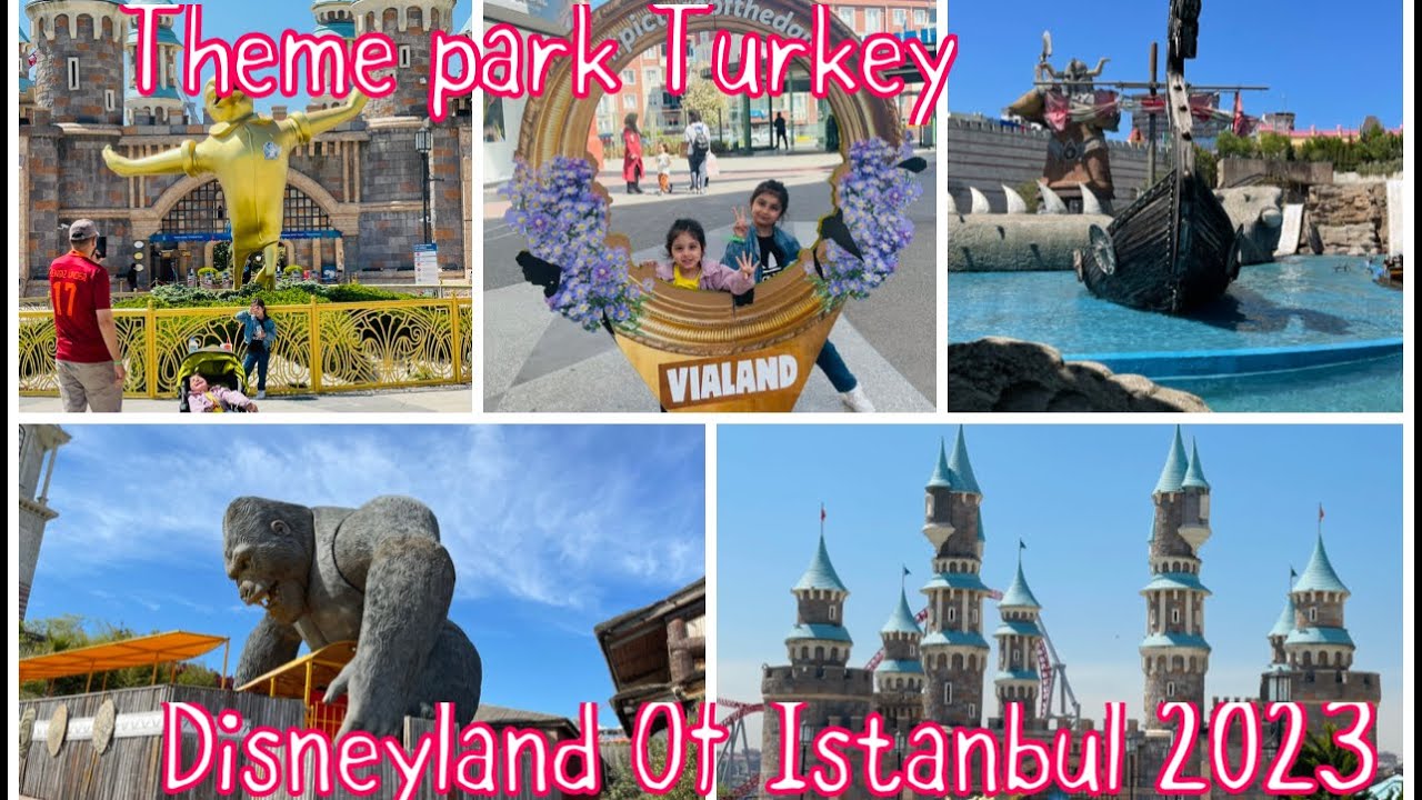 Turkey’s Largest Amusement Park | Vialand Istanbul Visit By Honey & Bubzy | Disneyland Of 🇹🇷