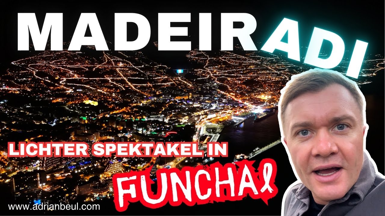 Funchal erstrahlt: ein ganz besonderer 1. Dezember- Weihnachten auf Madeira mit Adi Vlog #160