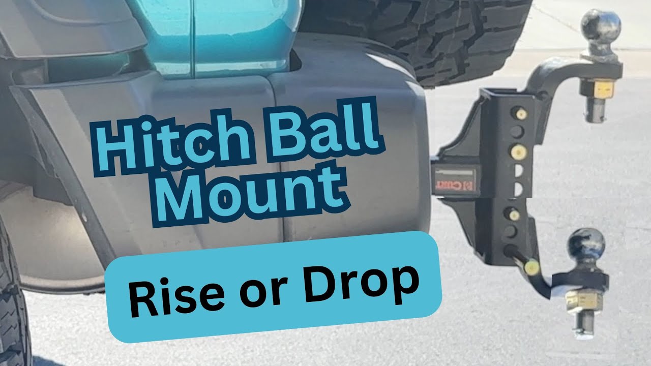 Hitch Ball Mount for Your Wrangler: Calculate the Proper Rise or Drop