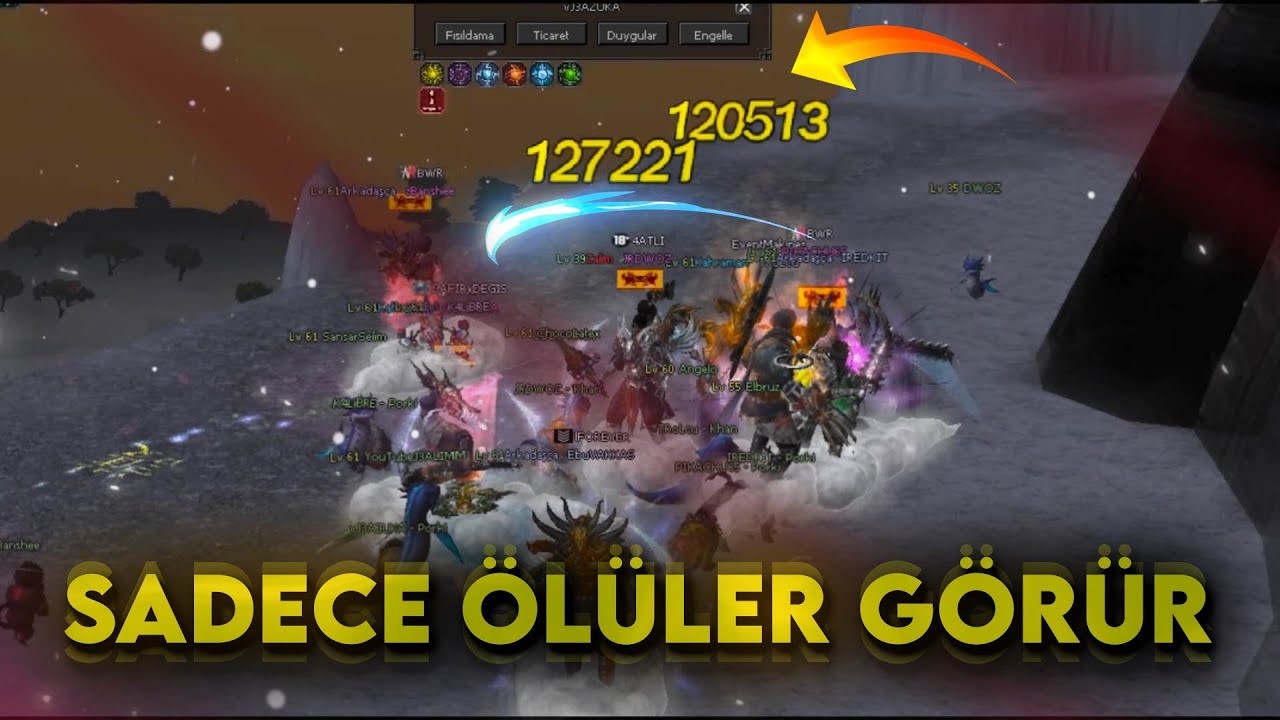 Metin2 TR - EbuVAKKAS / 61 LEVEL SAVAŞLARI #3 / OKTAN KAÇAMAYANLAR - #metin2 #bagjanamu #dandanakan