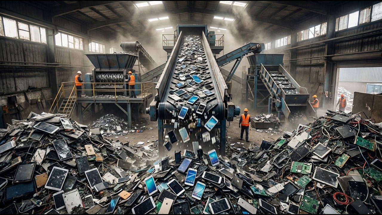 How Samsung’s Recycling Technology Transforms Electronic Waste Into New Components |World Wide Waste