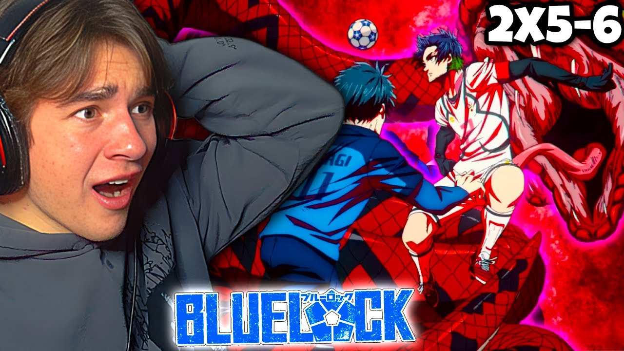OLIVER VS ISAGI?! | FOOTBALL PLAYER REACTS To *BLUE LOCK* - First Time Watching Anime!! (2x5-6)
