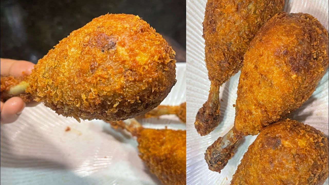 Ramadan Special Crispy Chicken Drumsticks Recipe | Potato Chicken Drumsticks 