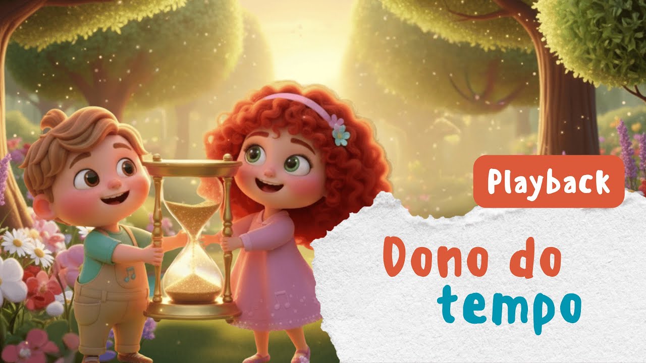 Dono do tempo | Playback | Cantibrinque | Música Gospel Infantil