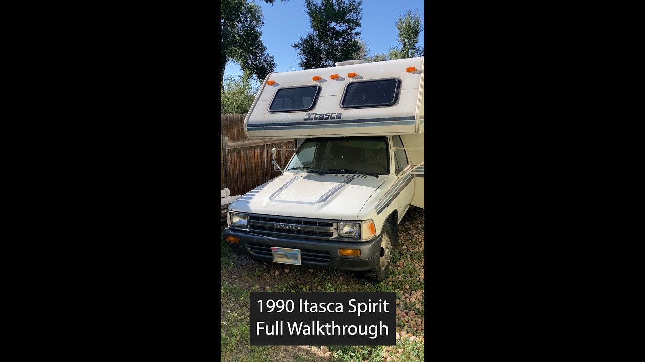 Автодом Toyota Itasca Spirit 1990 года: полный обзор с комментариями &mdash; продаётся в Ларами, штат Вайоминг