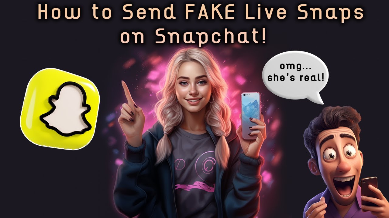 How to Send FAKE Live Snaps on Snapchat! (2024 UNPATCHED) [eWhore]