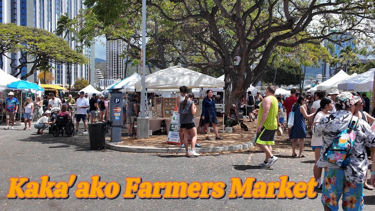 Hawaii’s Most Vibrant Farmers Market – Kakaʻako Walking Tour (April 2025)