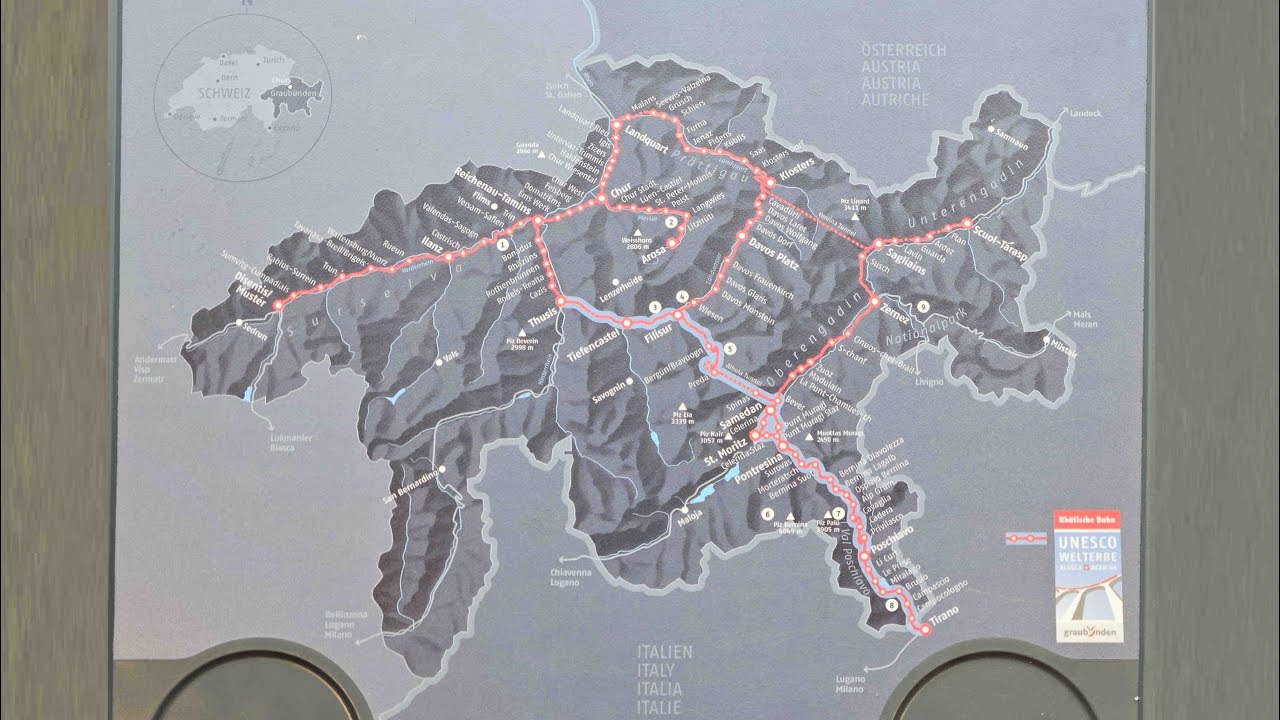 2025-02-26 RhB Bernina Express mit Schneeverwehungen, with Snowdrift