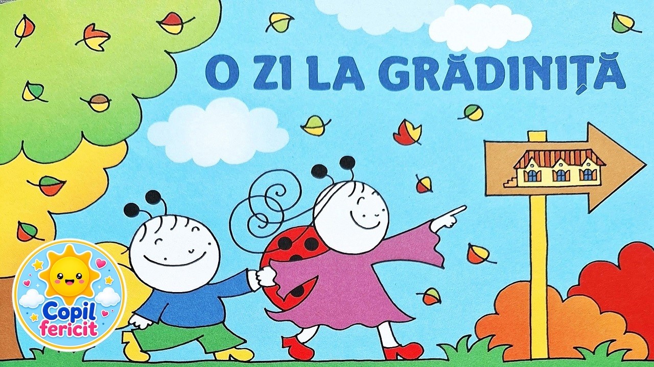 Bobiță și Buburuză: O ZI LA GRĂDINIȚĂ | Poveste educativă | Adaptarea la grădiniță