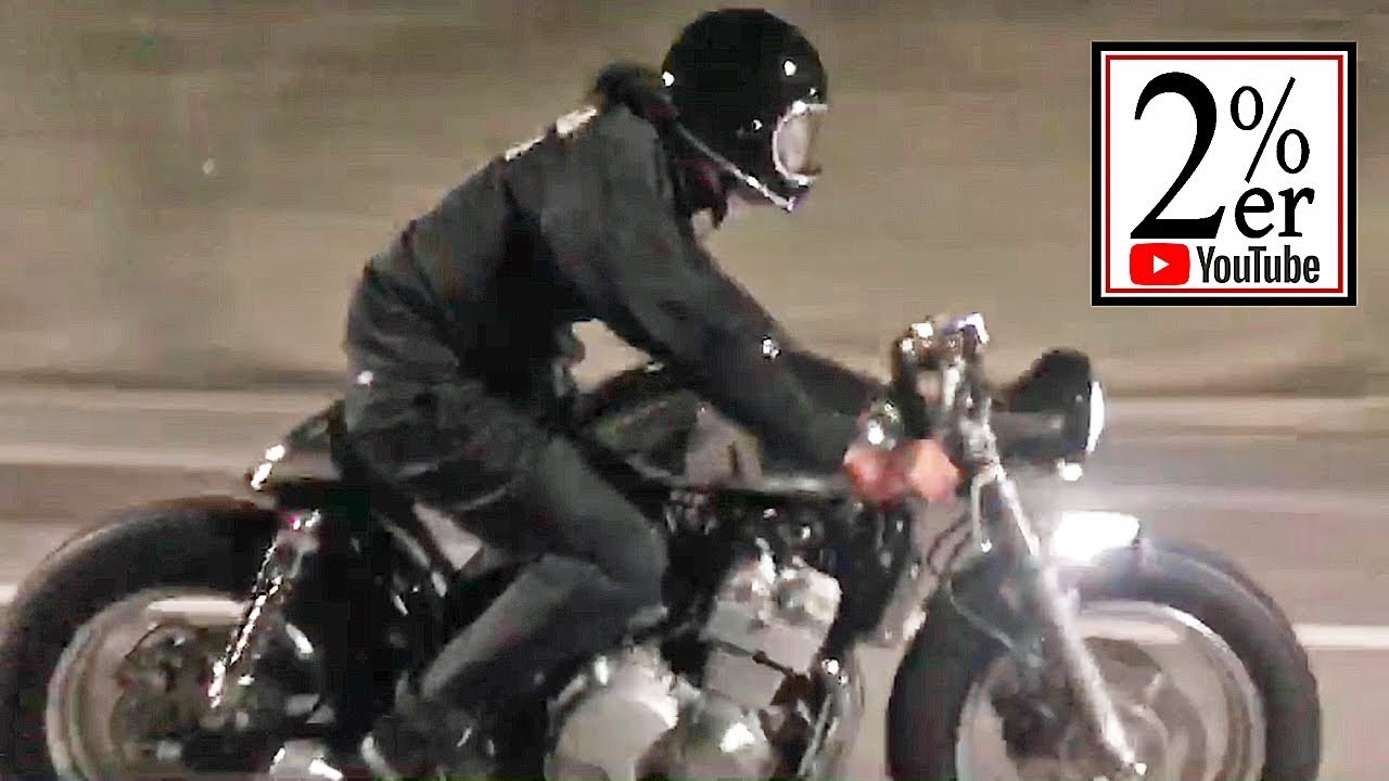 №192 CB400FOURカフェレーサーカスタム走行 2%ER NC36 CAFERACER BRATCAFE ブラットカフェ　4発カフェ