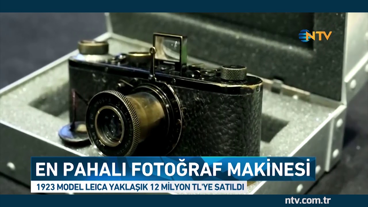 En pahalı fotoğraf makinesi