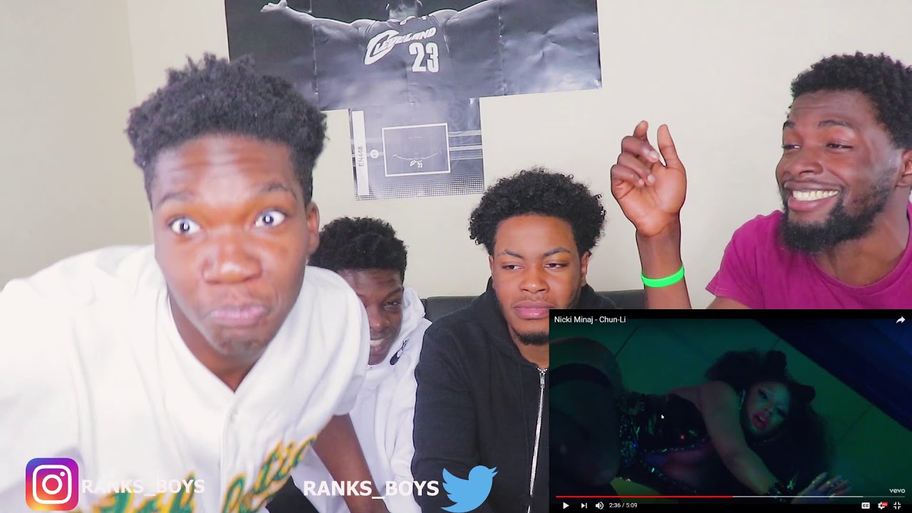 Nicki Minaj - Chun-Li - (REACTION)