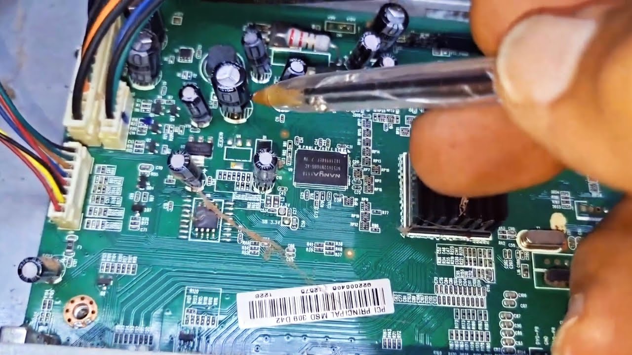 Tv stile d42 liga  imagem normal som intermitente falhando dando estilo não liga 