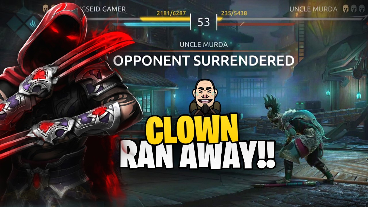 This Scared Uncle Ran Away!! 😂| Lynx Unstoppable Demon 🔥| Shadow Fight 4 Arena Gameplay