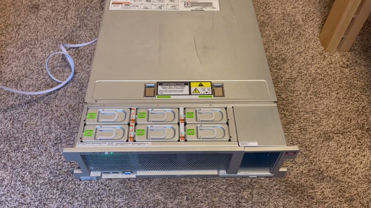 A Look at the Sun Oracle SPARC T4-2 Server w/ 512GB Ram and 2x 8C64T CPUs