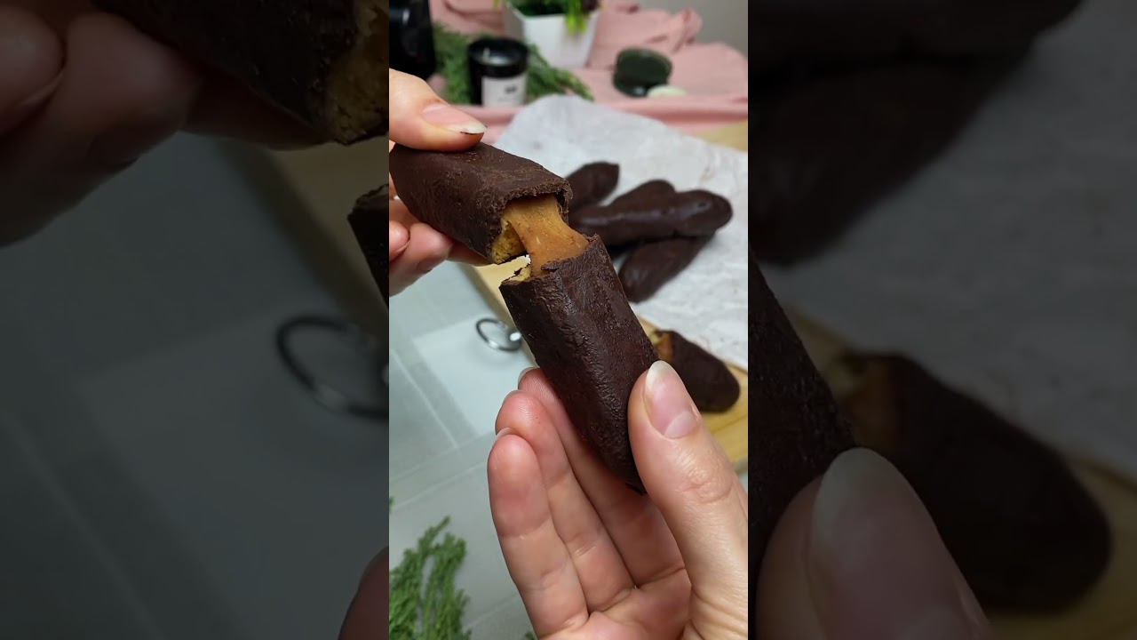 🌱 Homemade Caramel Chocolate Bars🍫 #420