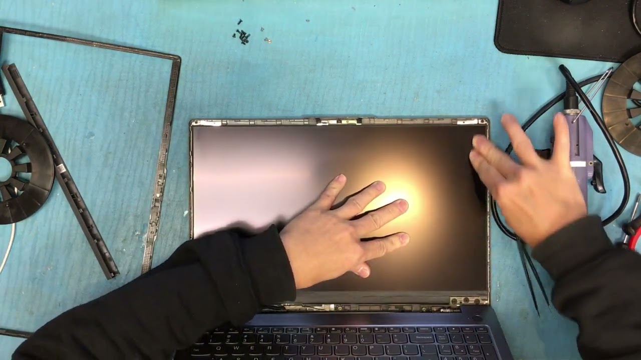 How to replace LCD SCREEN for Lenovo Ideapad Slim 3 15ABR8 (1080p/40pin slim connector/touch screen)