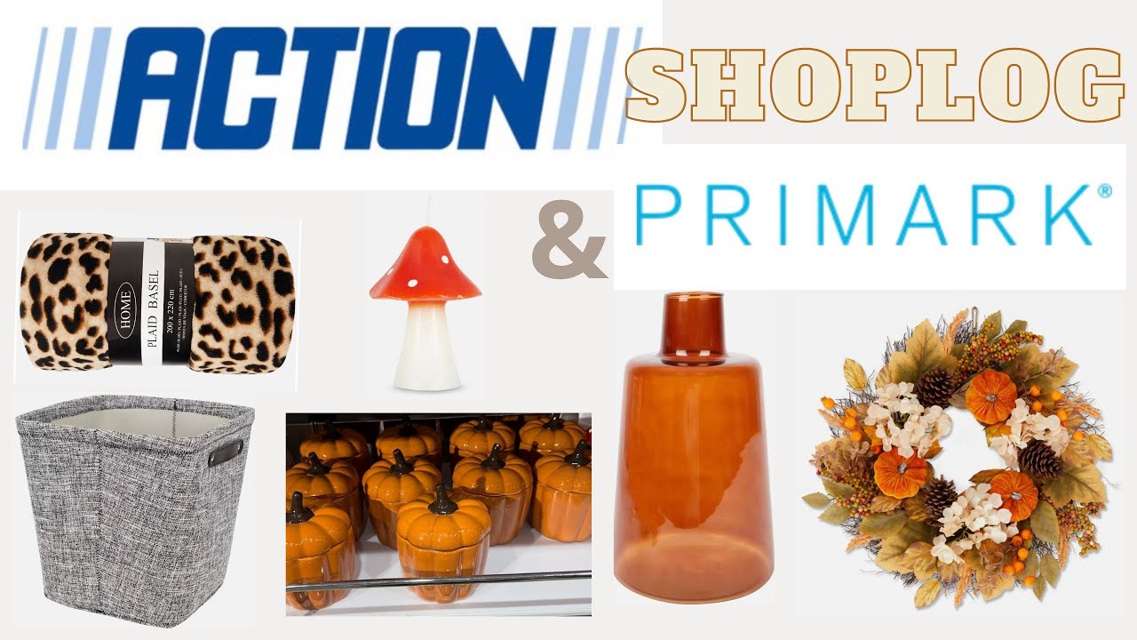 Action shoplog & Primark