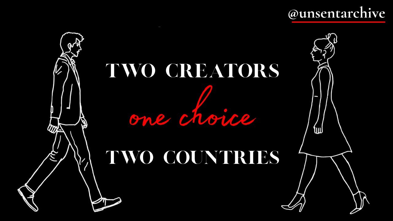Two Creators. Two Countries. One Choice — You and Me