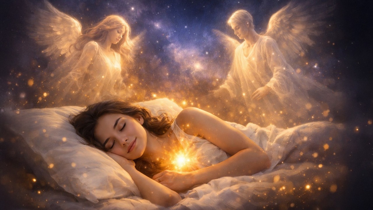 🌙 While you sleep, your guides work on you | Receive ABUNDANCE and HEALING tonight