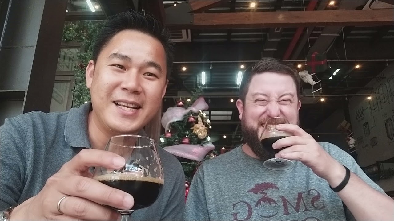 Bourbon Barrel Aged Stout - East West Brewing Company (Special Guest Reviewer Truong The Loc)
