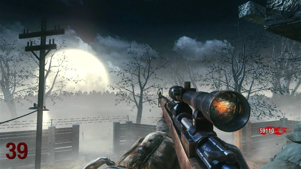 BO1 Scoped Kar98k on Round 40